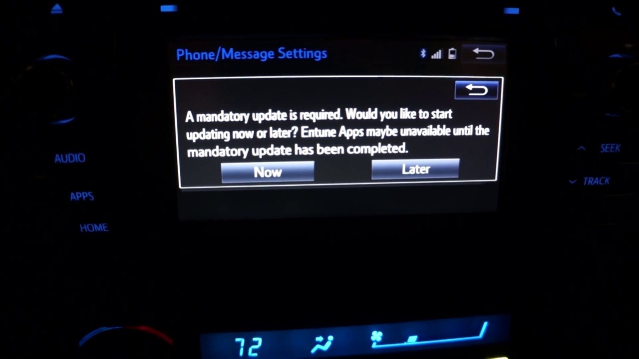 how to update gps in toyota